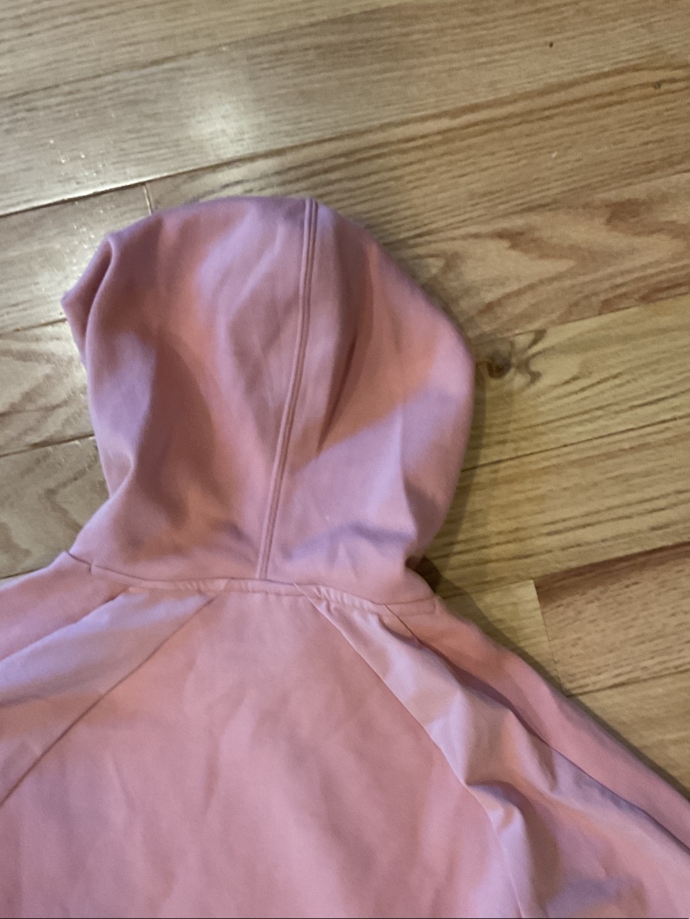 Puma Evostripe Dusty Rose Pullover Moto Hoodie small athletic travel EUC - Picture 14 of 16
